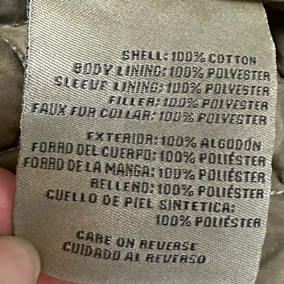 Levi’s Canvas Quilted Utility Trucker Jacket Brown Size XXL - Picture 9 of 11